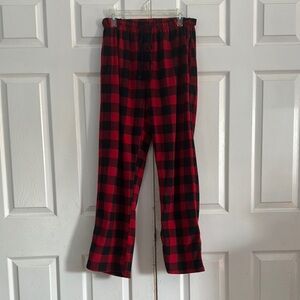 #followme Red and Black Plaid Lounge Pants